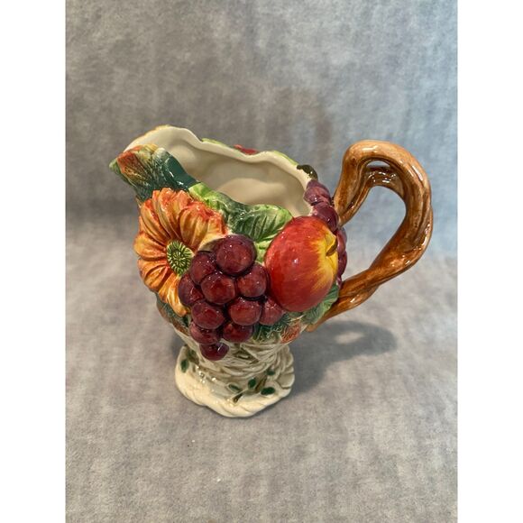 Fitz & Floyd Classics Creamer Harvest Heritage Autumn Bounty - Picture 9 of 11
